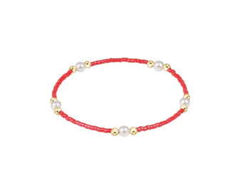 Hope Purpose Pearl Bracelet - Sherbert enewton