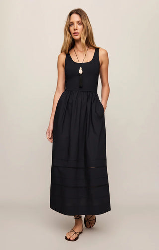 Johanna Midi Dress by Z Supply Black