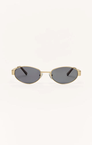 Palisades Sunglasses Gold Gray