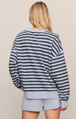 Everyday Striped Crew by Z Supply Eclipse