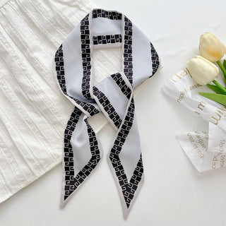 FRESH STRIPED Twilly Scarf