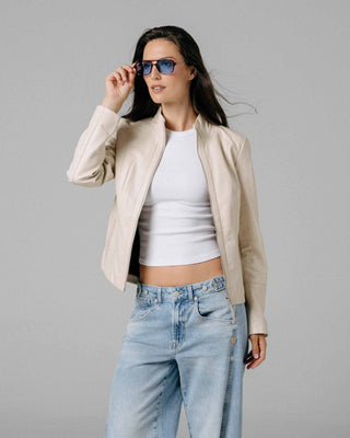 Chicago leather urban jacket by Amsterdam Heritage – view 21