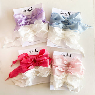 Butterfly Shoe Lace Set– Ribbon Bow Shoe Accessories
