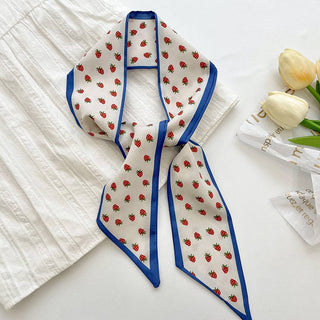 FRESH STRIPED Twilly Scarf