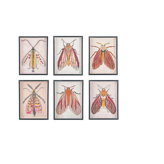MDF Framed Acrylic Wall Decor with Moth