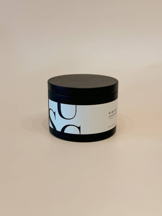 NEW! Matte Black Travel Tin Soy Candle