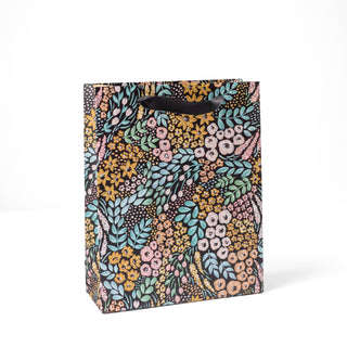 Black Floral Gift Bag