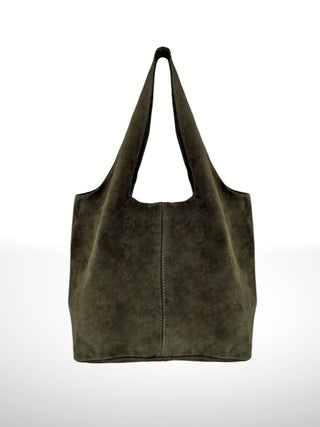 Giannina 221024 Suede Leather Shoulder Bag