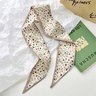 Khaki Silk Scarf