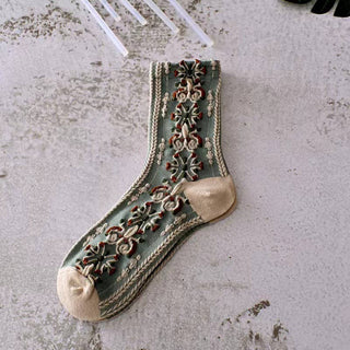 Cute Floral Women's Socks