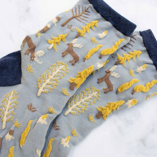 Winter Forest Casual Socks