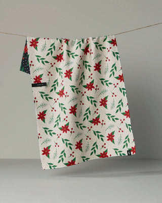 Winter Bloom Luxe Kitchen Towel - Holiday 2026