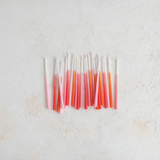 Ombre Thin Taper Candle Bundle