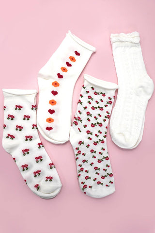 Cherry Socks