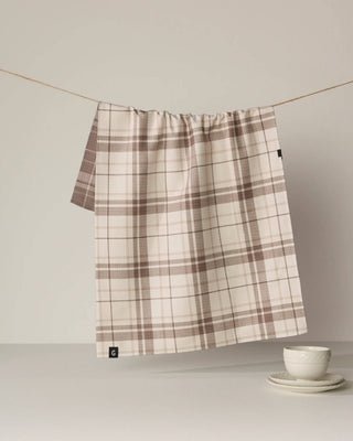 Oat Plaid Luxe Kitchen Towel
