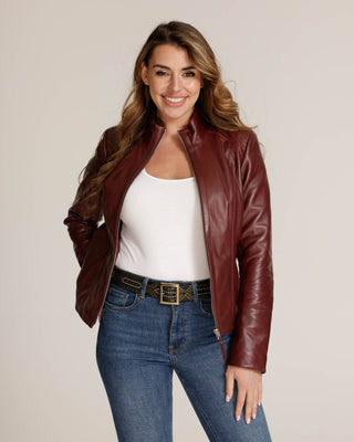 Chicago leather urban jacket by Amsterdam Heritage – view 2