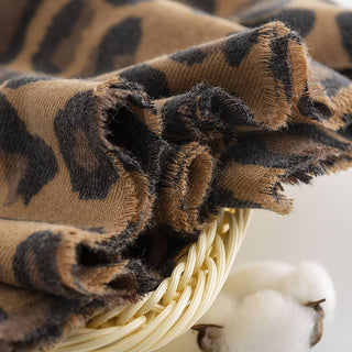 Daily Essential classic Leopard Scarf-74*23inch