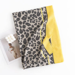 Daily Essential classic Leopard Scarf-74*23inch