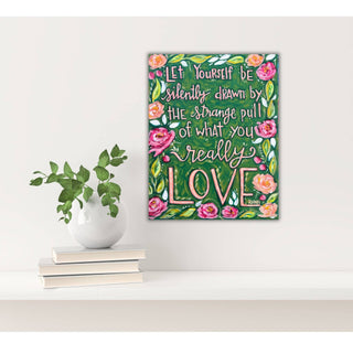 Rumi Quote Canvas 8x10