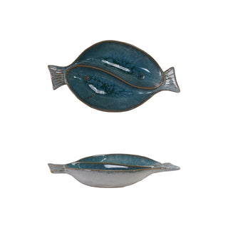 Stoneware Fish Dish