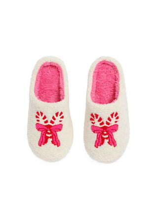CANDY CANE SLIPPERS