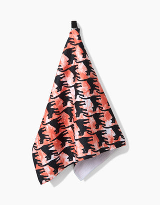 Halloweeny Cats Tea Towel