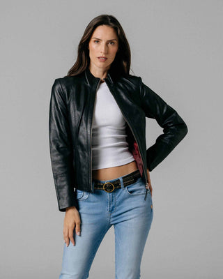 Chicago leather urban jacket by Amsterdam Heritage – view 8