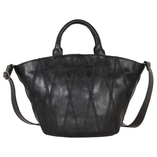 Claudia Diamond Leather Crossbody Bag