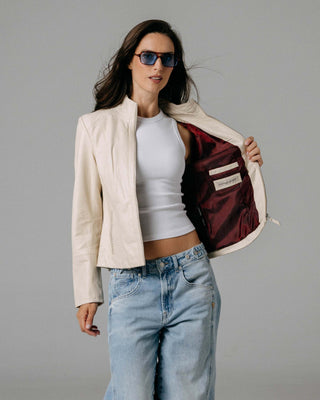 Chicago leather urban jacket by Amsterdam Heritage – view 22