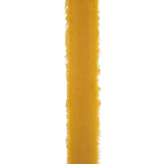 Dutchess Velvet Frayed Edge Ribbon, Ginger, 1 In, 5 Yards
