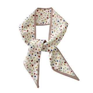 Khaki Silk Scarf