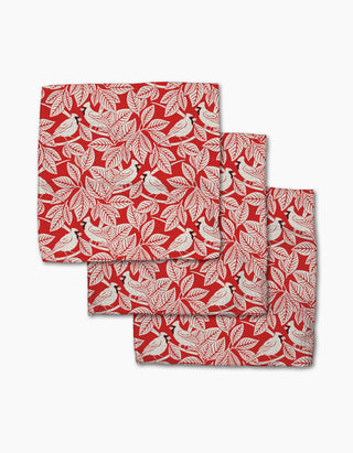 Cardinal Canopy Dishcloth Set by Geometry