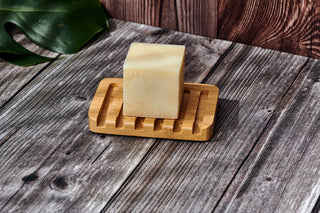 Bamboo Waterfall Self-Draining Soap Dish (Unbranded)