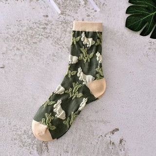 Cute Floral Women's Socks