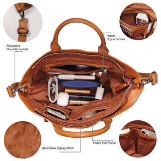 Claudia Diamond Leather Crossbody Bag
