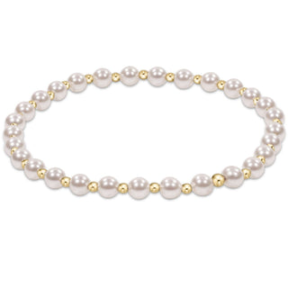 Grateful Pearl 4mm Bracelet - Extends