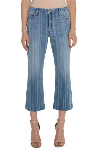 Hannah Cropped Bayard Stripe