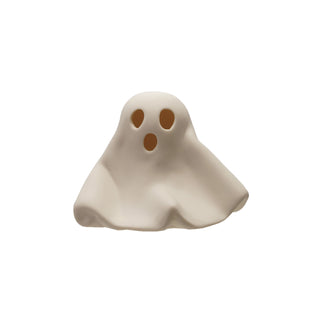 Stoneware Ghost with LED Light