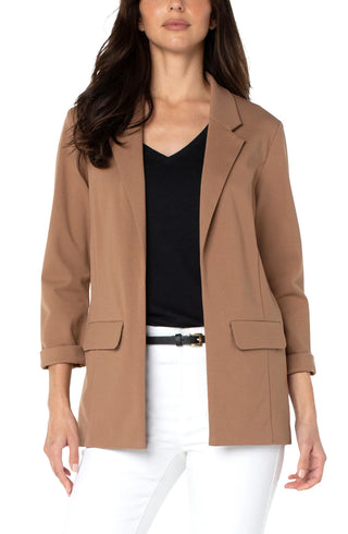 Boyfriend Blazer in Maple by Liverpool