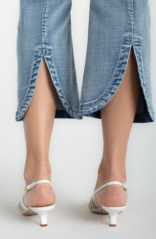 Gia Glider Denim 25.5" Tulip Hem by Liverpool