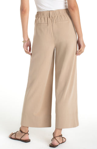 Cropped Wide Leg in Cappuccino 27" by Liverpool
