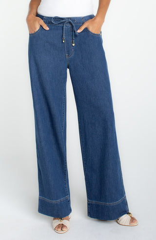 Tie Waist Wide Leg 31" by Liverpool