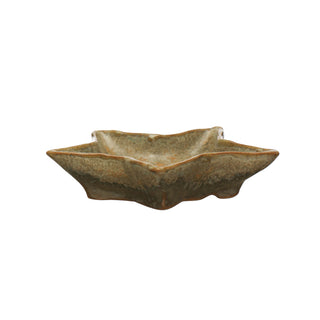 Stoneware Star Plate