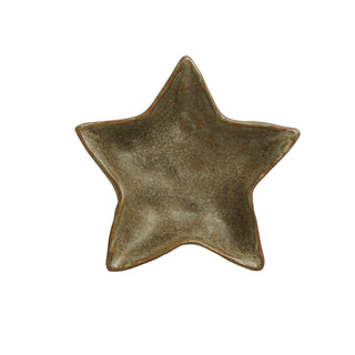 Stoneware Star Plate