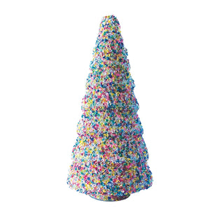 Glittered Glass Tree 11.75"