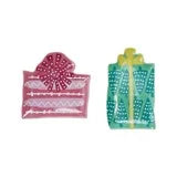 Stoneware Gift Shaped Plate