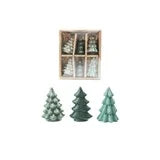Stoneware Trees Boxed Set 2.5"
