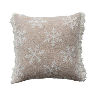Snowflake Pillow 20"