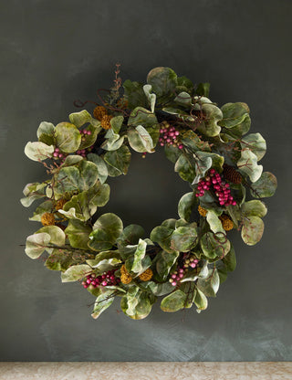 Faux Zanzibar Wreath