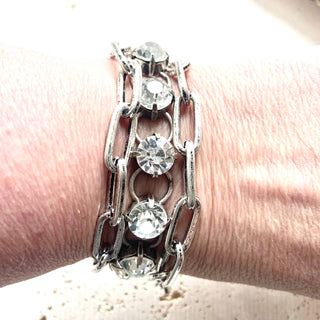Crystal Wrap Bracelet or Necklace